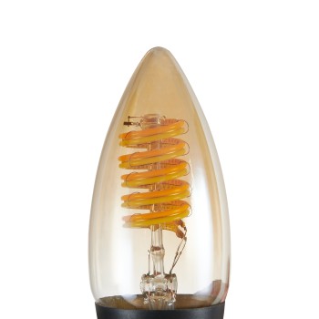 Bec inteligent LED decorativ E14 C35 Eglo 110402, 4.9W, 470lm, 2200-6500K