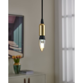 Bec inteligent LED decorativ E14 C35 Eglo 110402, 4.9W, 470lm, 2200-6500K