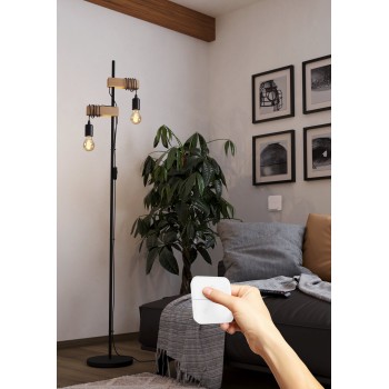 Set 2 becuri inteligente LED E27 A60 Eglo 110419, 7W, 2200-6500K