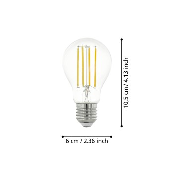Bec LED E27 Eglo 110458, 806lm