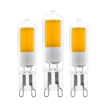 Set 3 becuri LED G9 Eglo 113109, 2W, 200lm, 4000K