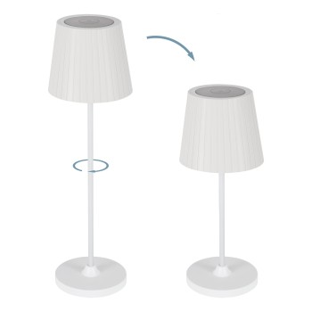 Veioza exterior cu acumulator LED IP44 CABOZO Eglo 75793, 3.8W