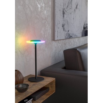 Veioza exterior cu acumulator LED IP20 TREPELLA RGB Eglo 75883, 0.7W