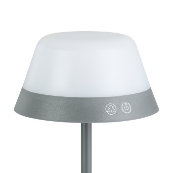 Veioza exterior cu acumulator LED IP54 MEGGIANO RGB Eglo 900978, 1.5W