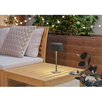Veioza solara exterior IP44 ROCCANOVA Eglo 901894, SOLAR-LED