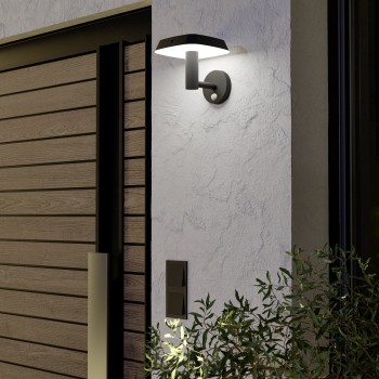 Aplica solara cu senzor IP44 DREOLI Eglo 901071