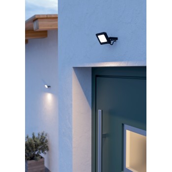 Proiector LED IP65 RISACCA-E negru Eglo 74012, 20W, 1800lm