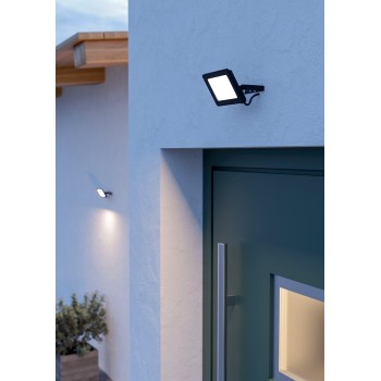 Proiector LED IP65 RISACCA-E negru Eglo 74013, 30W, 2800lm