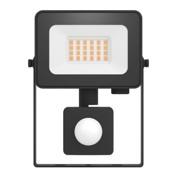 Proiector LED cu senzor IP65 RISACCA-E negru Eglo 74015, 20W, 1800lm