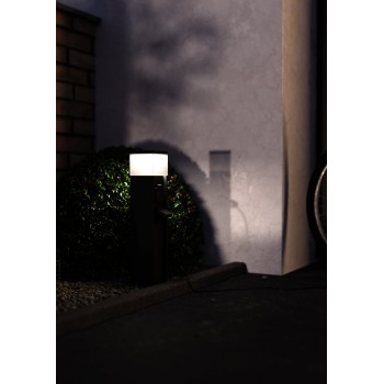 Stalp de gradina cu prize IP54 PARK 5 Eglo 901032, H50 cm, 1xE27
