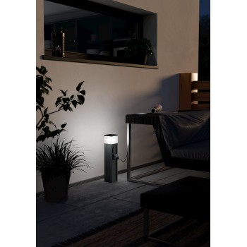 Stalp de gradina cu prize IP54 PARK 5 Eglo 901032, H50 cm, 1xE27