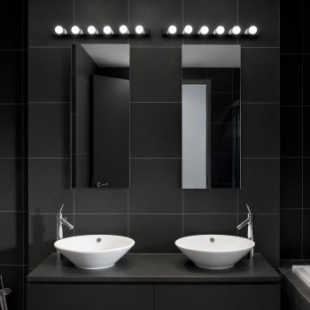 Aplica de perete PRIVE' negru Ideal Lux 159508, 6xE14