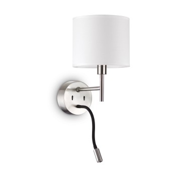 Aplica de perete LED SET UP nichel Ideal Lux 259833, 42W