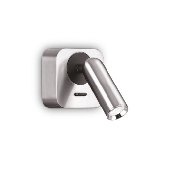 Aplica de perete LED BEAN nichel Ideal Lux 260679, 3W