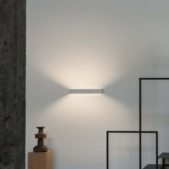 Aplica de perete LED DELTA alb Ideal Lux 287621, 30W