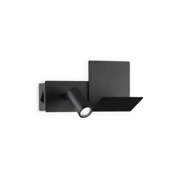 Aplica de perete LED KOMODO negru Ideal Lux 291796, 4.5W