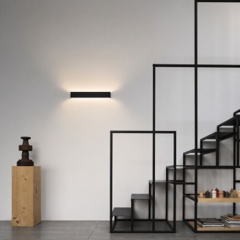 Aplica de perete LED DELTA negru Ideal Lux 336510, 10W