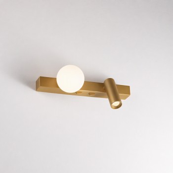 Aplica de perete LED BINOMIO alama Ideal Lux 336671, 6W