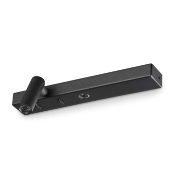 Aplica de perete LED BONNE NUIT negru Ideal Lux 336787, 6.5W