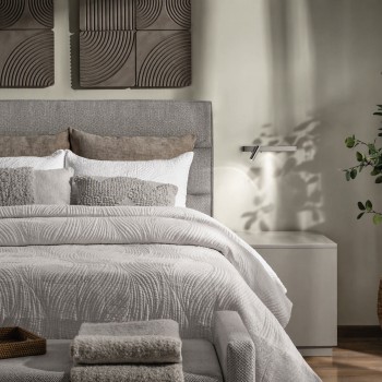 Aplica de perete LED BONNE NUIT nichel Ideal Lux 336770, 6.5W
