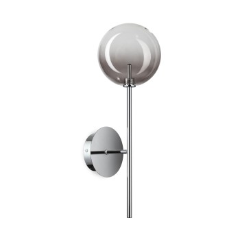 Aplica de perete EQUINOXE fumuriu Ideal Lux 345338, 1xG4
