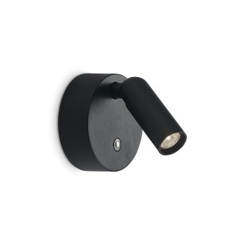 Aplica de perete LED BEAN negru Ideal Lux 350240, 3W