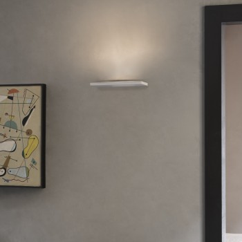 Aplica de perete LED BLOCK alb Ideal Lux 350554, 10W