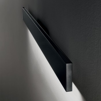 Aplica de perete LED STEEL negru Ideal Lux 367576, 29W