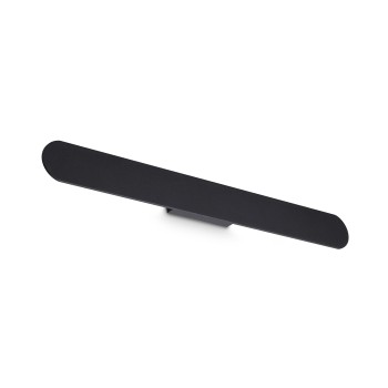 Aplica de perete LED ZIG ZAG negru Ideal Lux 369556, 30W