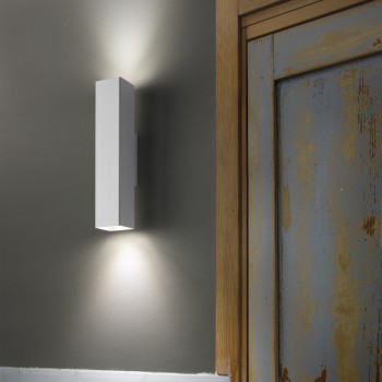 Aplica de perete LOOK alb Ideal Lux 370194, 2xGU10