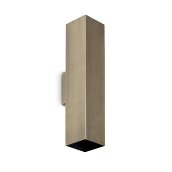 Aplica de perete LOOK brunat Ideal Lux 370392, 2xGU10