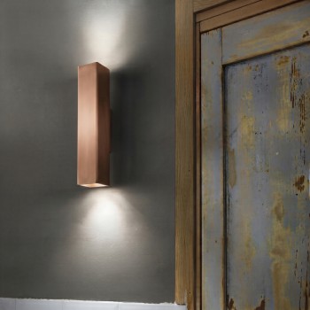 Aplica de perete LOOK cupru Ideal Lux 370354, 2xGU10