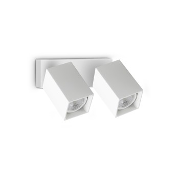 Aplica de perete DYNAMITE alb Ideal Lux 371221, 2xGU10
