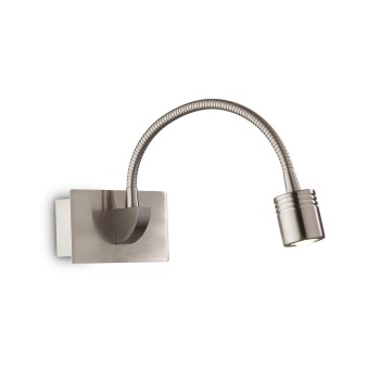 Aplica de perete LED DYNAMO nichel Ideal Lux 031477, 3.5W