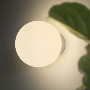 Aplica de perete MAPA alb Ideal Lux 059822, 1xE27
