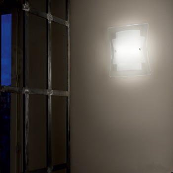 Aplica de perete TRIPLO alb Ideal Lux 026480, 2xE27