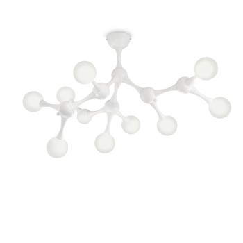 Plafoniera NODI alb Ideal Lux 149622, D83 cm, 9xG9