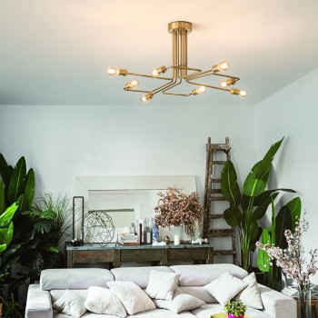 Plafoniera TRIUMPH alama Ideal Lux 160313, D92 cm, 8xE27