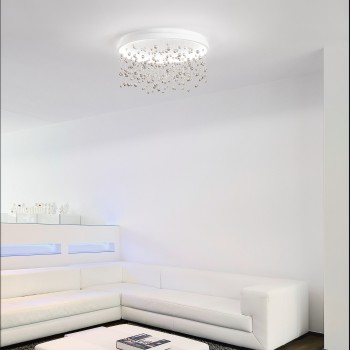Plafoniera LED ARMONY alb Ideal Lux 315812, D75 cm, 70W