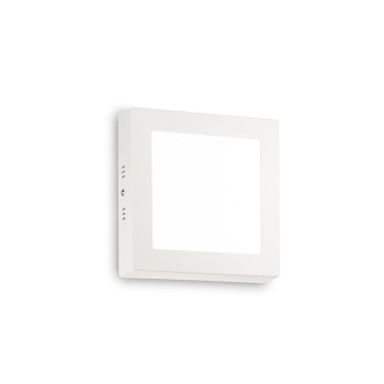 Plafoniera LED UNIVERSAL alb Ideal Lux 321769, 17x17 cm, 12W