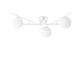 Plafoniera ATLAS alb Ideal Lux 328201, 50x60 cm, 3xG9