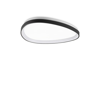 Plafoniera LED GEMINI negru Ideal Lux 328959, D61 cm, 28W