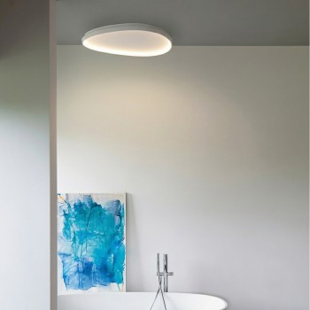 Plafoniera LED GEMINI alb Ideal Lux 341460, D61 cm, 30W
