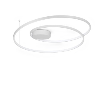 Plafoniera LED OZ alb Ideal Lux 352459, D80 cm, 52W