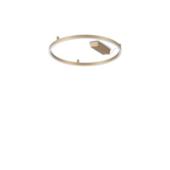 Plafoniera LED ORACLE SLIM alama Ideal Lux 370217, D50 cm, 29W