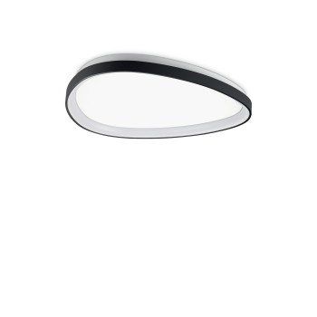 Plafoniera LED GEMINI negru Ideal Lux 372075, D61 cm, 30W