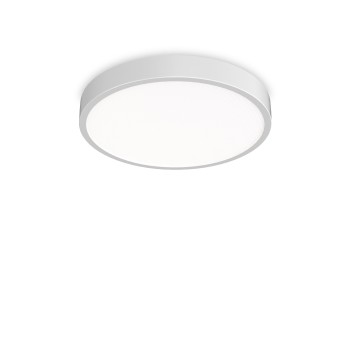 Plafoniera baie LED RAY alb Ideal Lux 327693, D60 cm, 44W