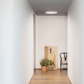 Plafoniera baie LED RAY alb Ideal Lux 327693, D60 cm, 44W