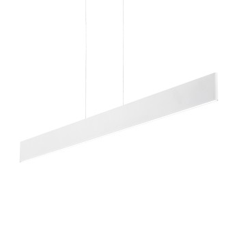 Pendul LED DESK alb Ideal Lux 138237, 102.5x1.5 cm, 28W