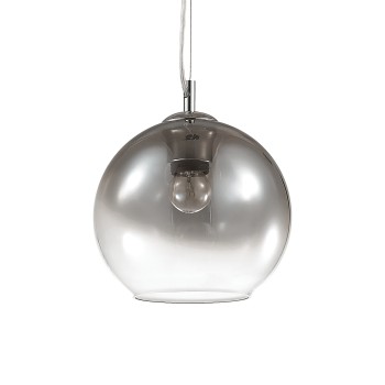 Pendul NEMO fumuriu Ideal Lux 149585, D20 cm, 1xE27